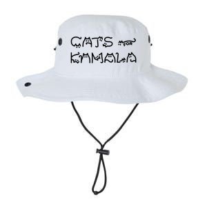 Funny Kamala Cat Typography Great Gift Legacy Cool Fit Booney Bucket Hat