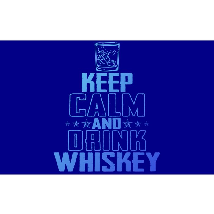 Funny Keep Calm And Whiskey Quote Whiskey Lover Adults Gift Bumper Sticker