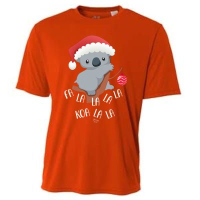 Falala Koalalala Cute Koala Bear Australian Christmas Gift Cooling Performance Crew T-Shirt