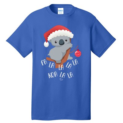 Falala Koalalala Cute Koala Bear Australian Christmas Gift Tall T-Shirt