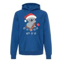 Falala Koalalala Cute Koala Bear Australian Christmas Gift Premium Hoodie