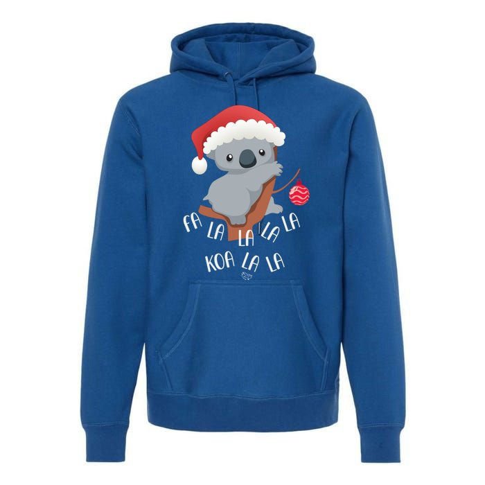 Falala Koalalala Cute Koala Bear Australian Christmas Gift Premium Hoodie