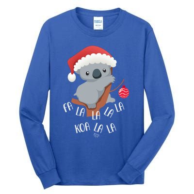 Falala Koalalala Cute Koala Bear Australian Christmas Gift Tall Long Sleeve T-Shirt