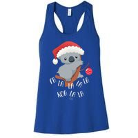 Falala Koalalala Cute Koala Bear Australian Christmas Gift Women's Racerback Tank