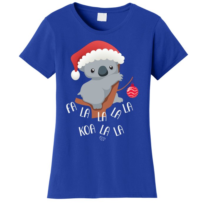 Falala Koalalala Cute Koala Bear Australian Christmas Gift Women's T-Shirt