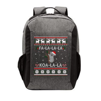 Falala Koalalala Cute Koala Bear Australian Xmas Ugly Cool Gift Vector Backpack