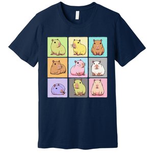 Funny Kawaii Capybara Cute Premium T-Shirt