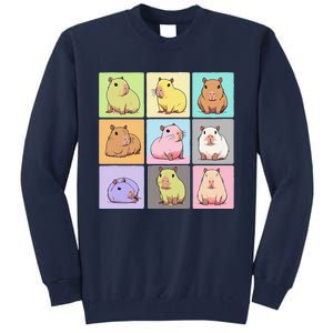 Funny Kawaii Capybara Cute Tall Sweatshirt