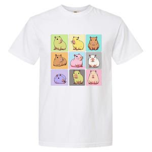 Funny Kawaii Capybara Cute Garment-Dyed Heavyweight T-Shirt