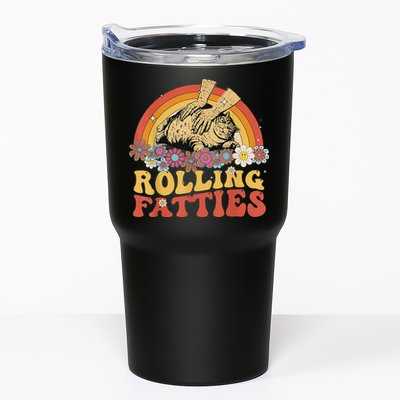 Fat Kitten Cat Rolling Fatties Cute Kitty Owner Tumbler