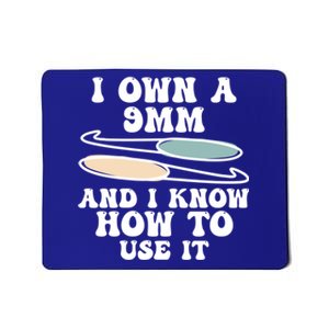 Funny Knitting Crocheting Crochet Lovers Knitters Gift Mousepad