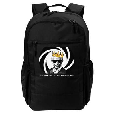 Funny King Charles III Coronation Party British Humour Fun Daily Commute Backpack