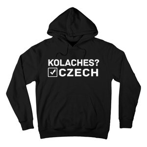 Funny Kolaches Czech Hoodie