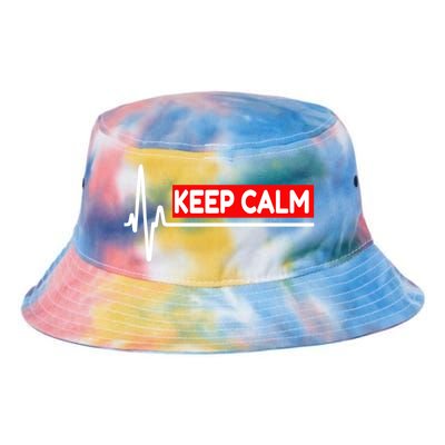 Funny Keep Calm Nurse Christmas Shopping Relax Cool Gift Tie Dye Newport Bucket Hat