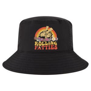 Fat Kitten Cat Rolling Fatties Cute Kitty Owner Cool Comfort Performance Bucket Hat