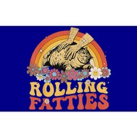 Fat Kitten Cat Rolling Fatties Cute Kitty Owner Bumper Sticker