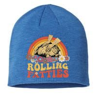 Fat Kitten Cat Rolling Fatties Cute Kitty Owner Sustainable Beanie