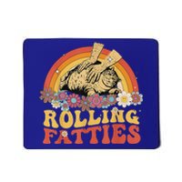 Fat Kitten Cat Rolling Fatties Cute Kitty Owner Mousepad