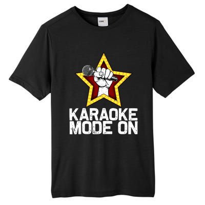 Funny Karaoke Design For Singer Sing Karaoke Lover Tall Fusion ChromaSoft Performance T-Shirt