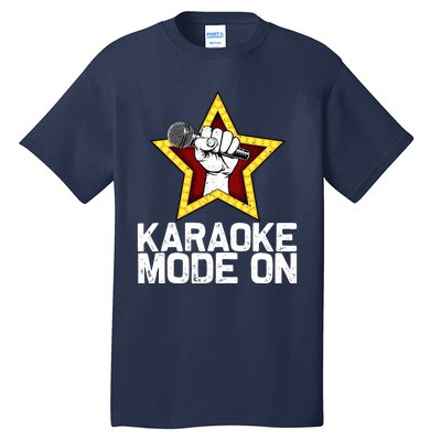 Funny Karaoke Design For Singer Sing Karaoke Lover Tall T-Shirt