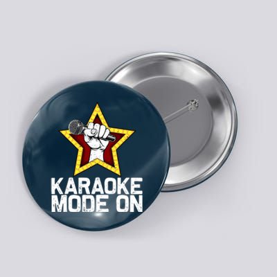 Funny Karaoke Design For Singer Sing Karaoke Lover Button