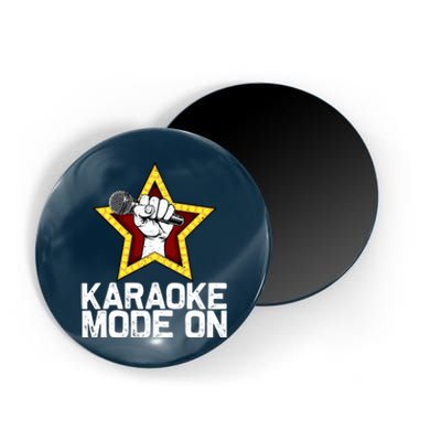 Funny Karaoke Design For Singer Sing Karaoke Lover Magnet