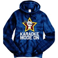 Funny Karaoke Design For Singer Sing Karaoke Lover Tie Dye Hoodie