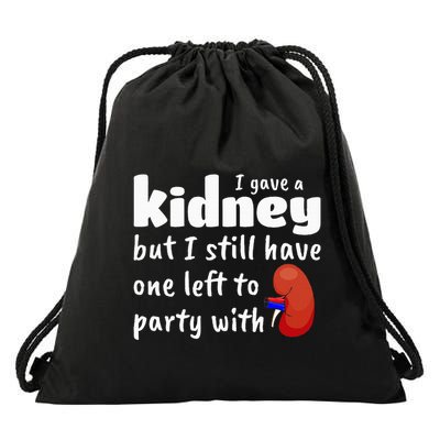 Funny Kidney Donor Kidney Transplant Drawstring Bag