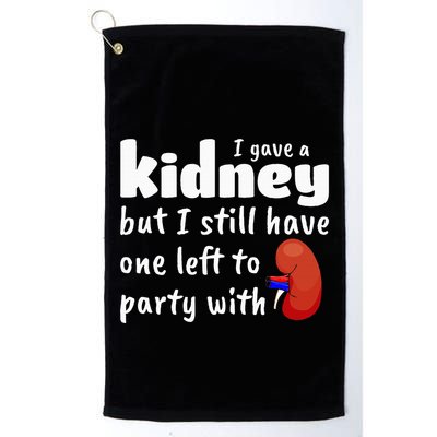 Funny Kidney Donor Kidney Transplant Golf Towel