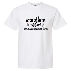 Funny Korean Drama Marathon Mom Gift For Kdrama Mama Fans Gift Garment-Dyed Heavyweight T-Shirt