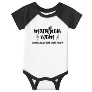 Funny Korean Drama Marathon Mom Gift For Kdrama Mama Fans Gift Infant Baby Jersey Bodysuit