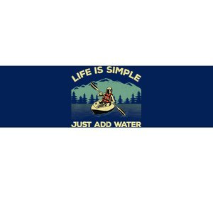 Funny Kayaking Design For Paddling Canoeing Lover Bumper Sticker