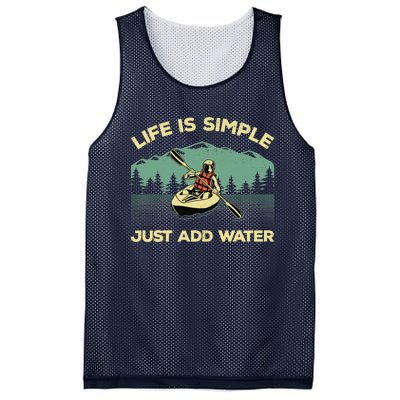 Funny Kayaking Design For Paddling Canoeing Lover Mesh Reversible Basketball Jersey Tank