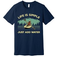 Funny Kayaking Design For Paddling Canoeing Lover Premium T-Shirt