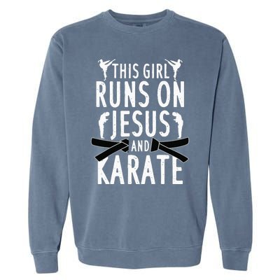 Funny Karate Design Karate Martial Art Lover Garment-Dyed Sweatshirt