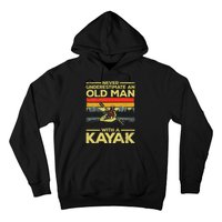 Funny Kayaking Design Grandpa Kayaker Kayak Lovers Hoodie