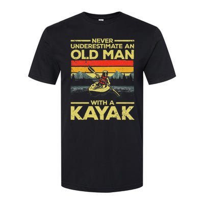 Funny Kayaking Design Grandpa Kayaker Kayak Lovers Softstyle CVC T-Shirt