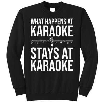 Funny Karaoke Designs For Wo Singers Music Lovers Sweatshirt