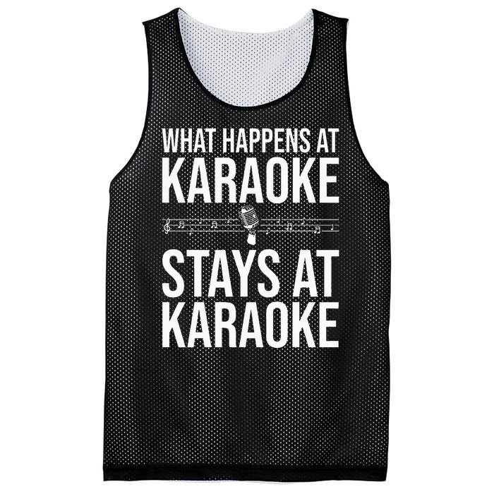 Funny Karaoke Designs For Wo Singers Music Lovers Mesh Reversible Basketball Jersey Tank