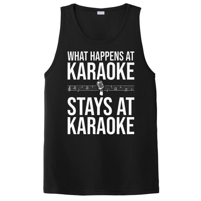 Funny Karaoke Designs For Wo Singers Music Lovers PosiCharge Competitor Tank