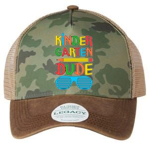 Funny Kindergarten Dude Legacy Tie Dye Trucker Hat