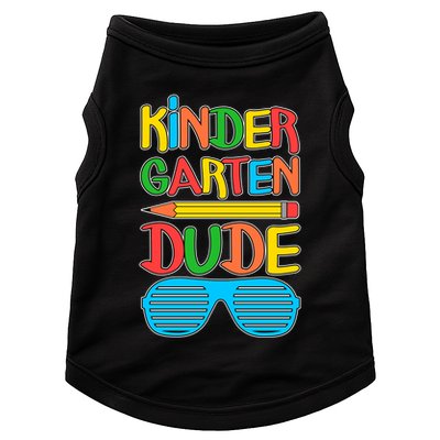 Funny Kindergarten Dude Doggie Tank