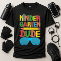Funny Kindergarten Dude Cooling Performance Crew T-Shirt