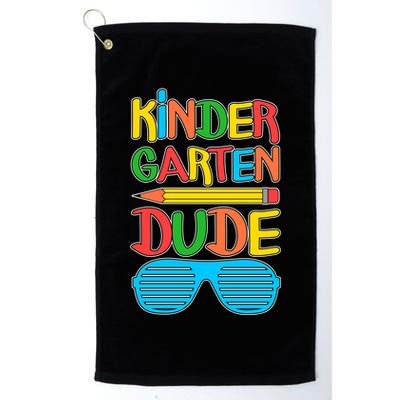 Funny Kindergarten Dude Golf Towel