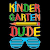Funny Kindergarten Dude Cropped Pullover Crew