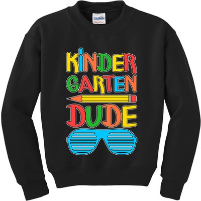 Funny Kindergarten Dude Kids Sweatshirt