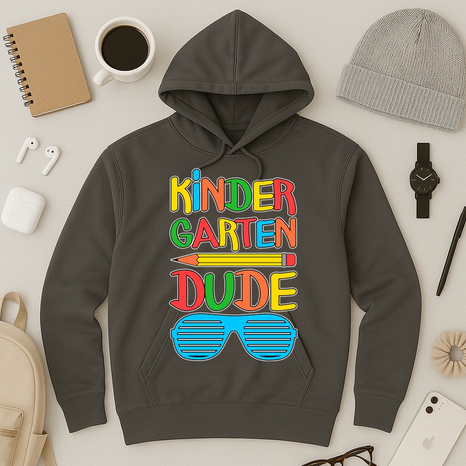 Funny Kindergarten Dude Hoodie