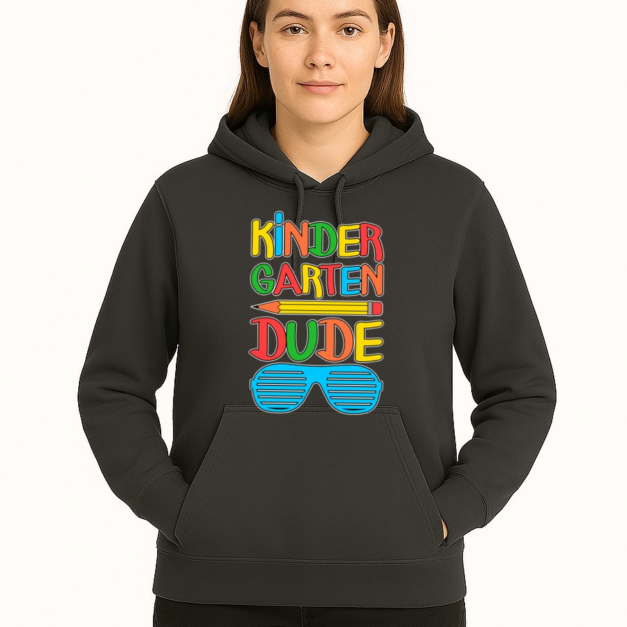 Funny Kindergarten Dude Hoodie