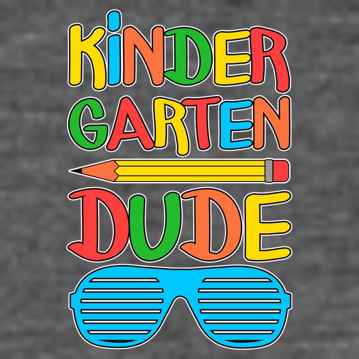 Funny Kindergarten Dude Flatbill Hat