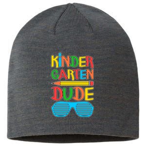 Funny Kindergarten Dude Sustainable Beanie